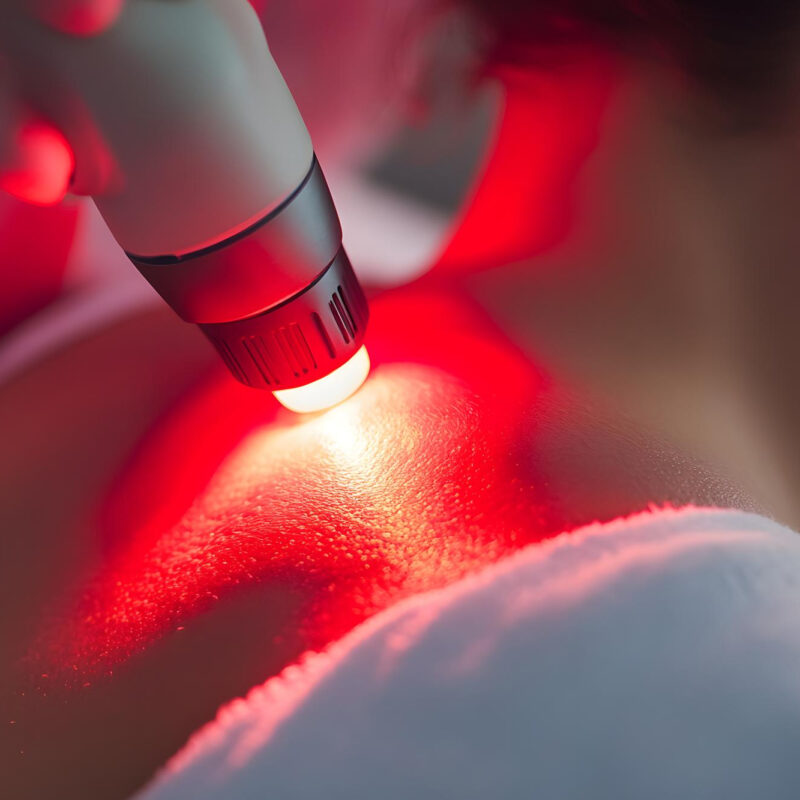 Laserterapi til restitution og heling af væv